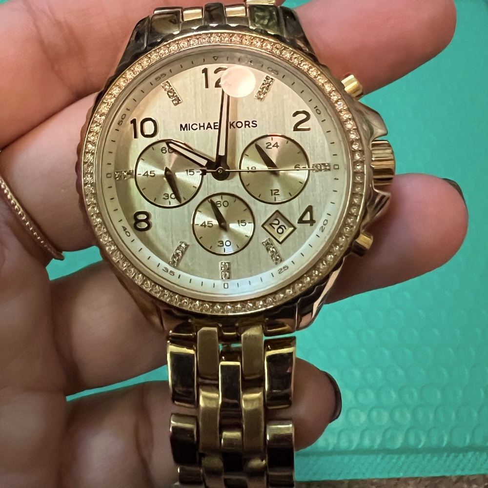 Michael Kors gold watch